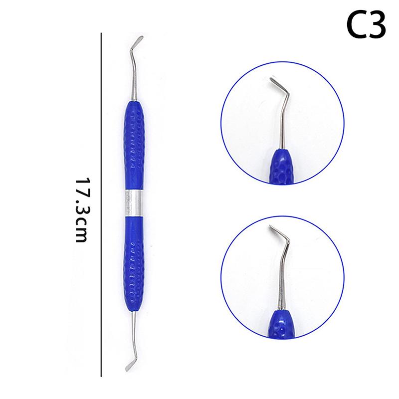 Zahnmedizinische doppelseitige Silikonharz-Füllspatel Kompositfüllung Chirurgische Instrumente Füllungen Zahnarztzubehör Zahnarztwerkzeug