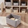 Foldable Storage Basket Large Capacity Clothes Storage Bag Linen Storage Box with Handle Toy Storage Sundries Sorting Basket