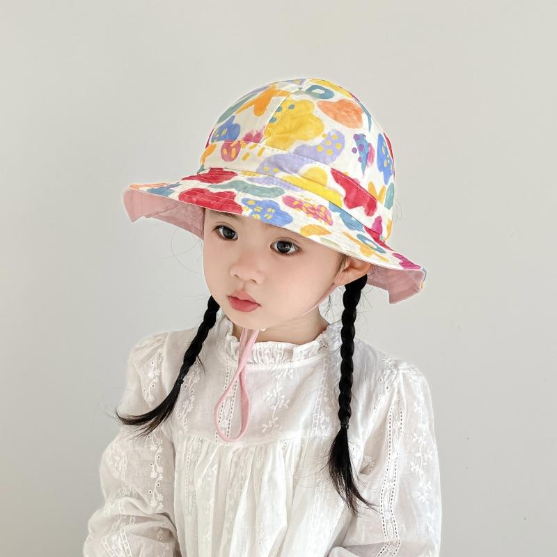 Baby Hat Spring and Autumn Thin Baby Sun Hat Summer Boy Baby Hat Girl Sun Hat Children Korean Style Fisherman Hat