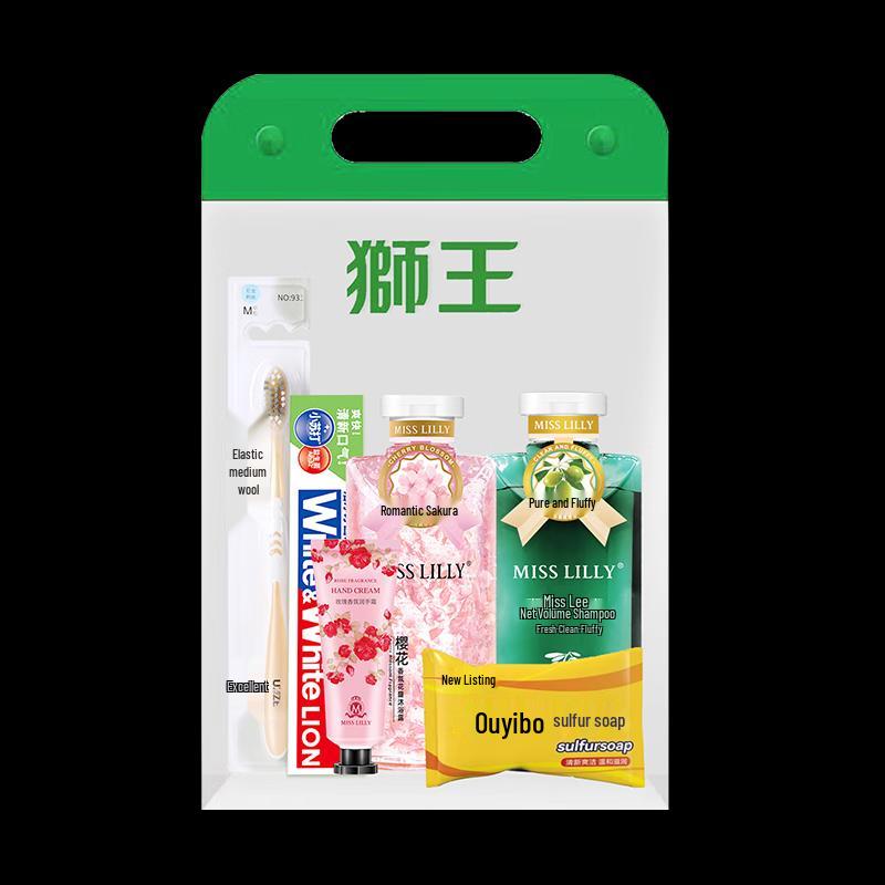 Король Лев Портативный дорожный набор для гигиены полости рта (6 шт)