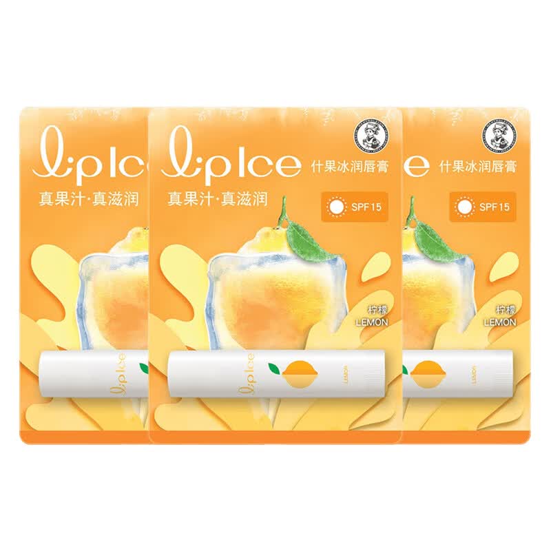 Mentholatum Fruity Ice Lemon Lip Balm