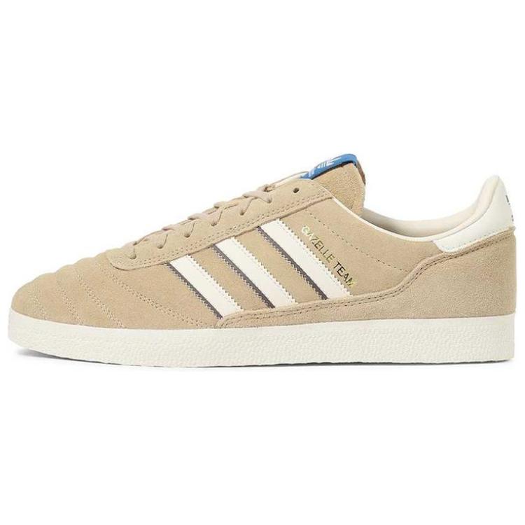 Adidas Originals Gazelle Team Football Pack Low Top Comfortable Versatile Sneakers Unisex Sneakers Beige JH8825