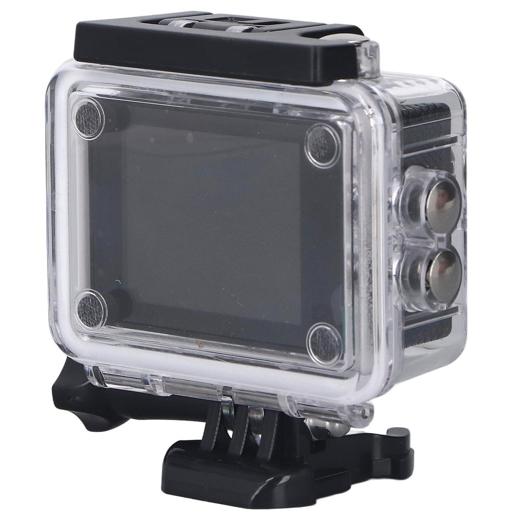 Action Camera 4K 2in Color Display Screen 170 Degree Wide Angle 30M Waterproof WiFi Sport Camera