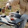 Camping Cup Spout Food Grade Heat-Resistant PP Snap Button Outdoor Hiking Backpacking Picnic Pot Mug Water Guide Nozzle Attachment Camping
