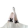 Bow Jk Long Knee Socks Children Summer Thin Lolita Velvet Sweet Ballet Style Suspenders Stockings