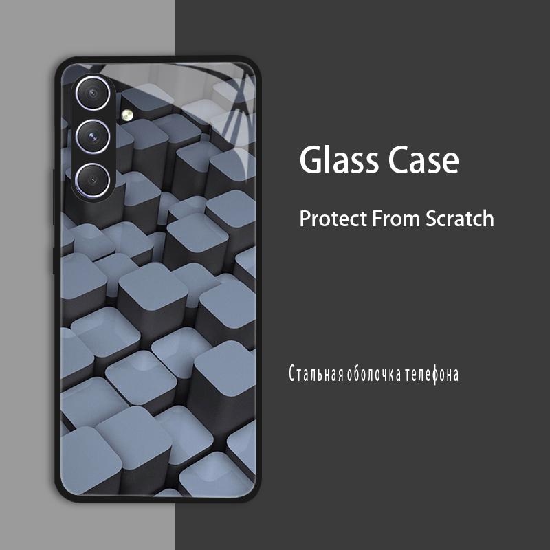 For Samsung S25 FE Case Cover Tempered Glass Case Hard Shockproof Coque Bumper For Samsung Galaxy S25FE M36 S25 FE Protect Case