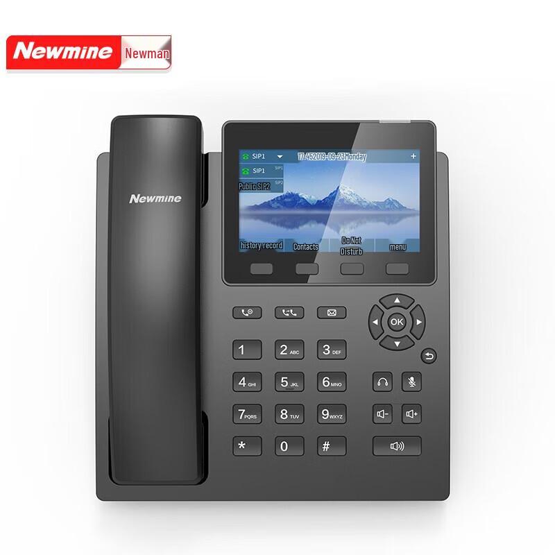 

Newmine HL2008TSD-9083(R) IP Recording Office Phone (CN version)
