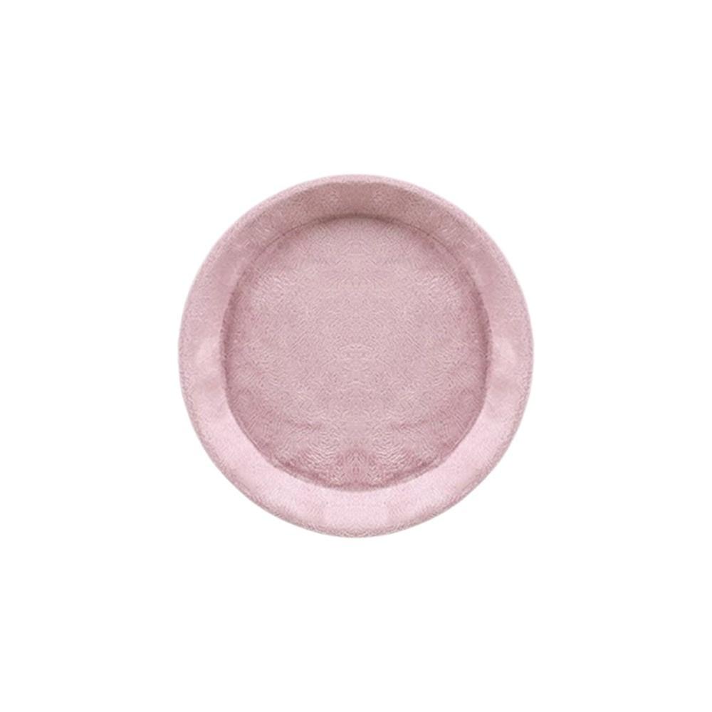 Velvet Jewelry Display Tray Solid Color Exquisite Showcase Organizer Blank Box Luxury Jewelry Tray Show Stand