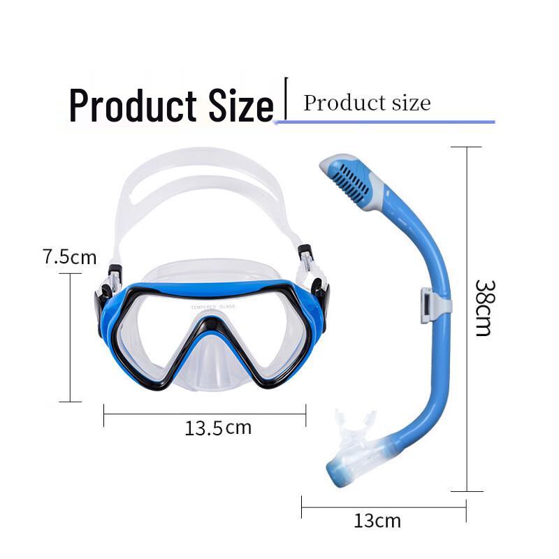 Kids Snorkel Mask and Snorkel Set