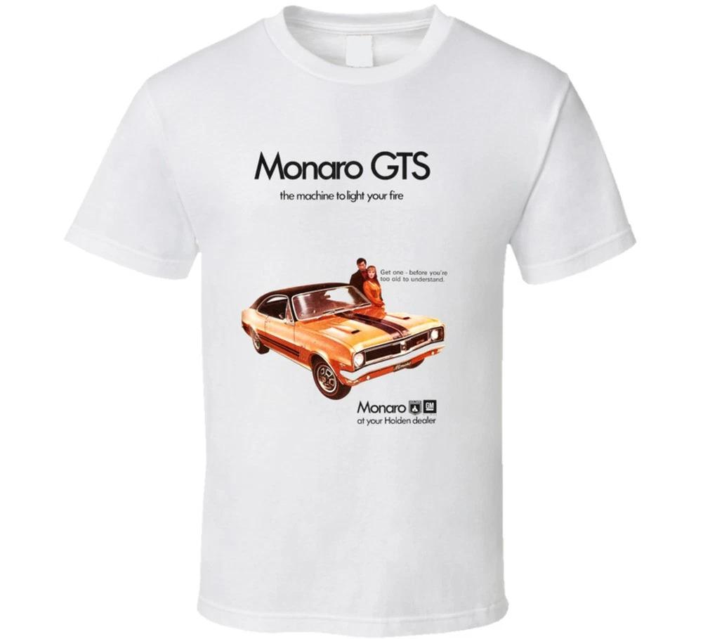 

Holden Monaro GTS T Shirt Retro T-shirt Vintage Tee 50s 60s Car Lover Gift XL