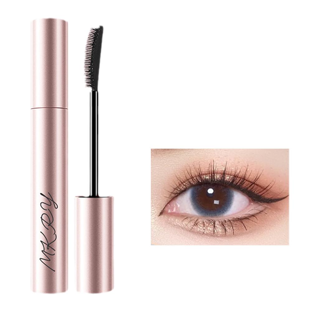 Black Mascara Eyelashes Mascara Silky Eyelashes Lengthening Cosmetics Waterproof Eye Volume Eye R3V1