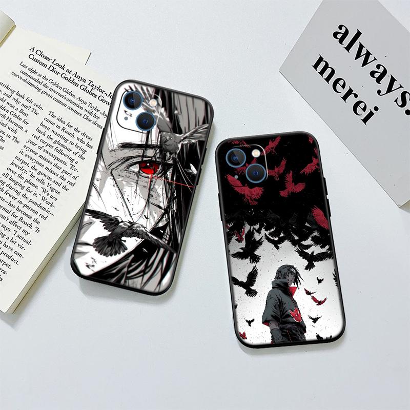 Naruto Uchiha Itachi Sasuke Case for Samsung M06 M15 M16 M35 M55 M56 A36 A42 A50 A50S A51 A52 A32 A33 A05 A05S A06 A16 A20