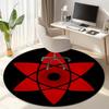 Famous cartoon NARUTO protagonist Uzumaki Naruto round carpet soft home decoration anti-slip door mat outdoor picnic mat carpet M2