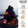 1pc Scooby Doo Halloween Soft Warm Throw Blanket Nap Blanket For Couch Sofa Office Bed Camping Travel,Comfortable
