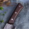Kitchen Knives Forged Chef Cleaver Butcher Meat Fish Fruit Filleting Cutter Sushi Slicing Utility Knife with Wenge Handle