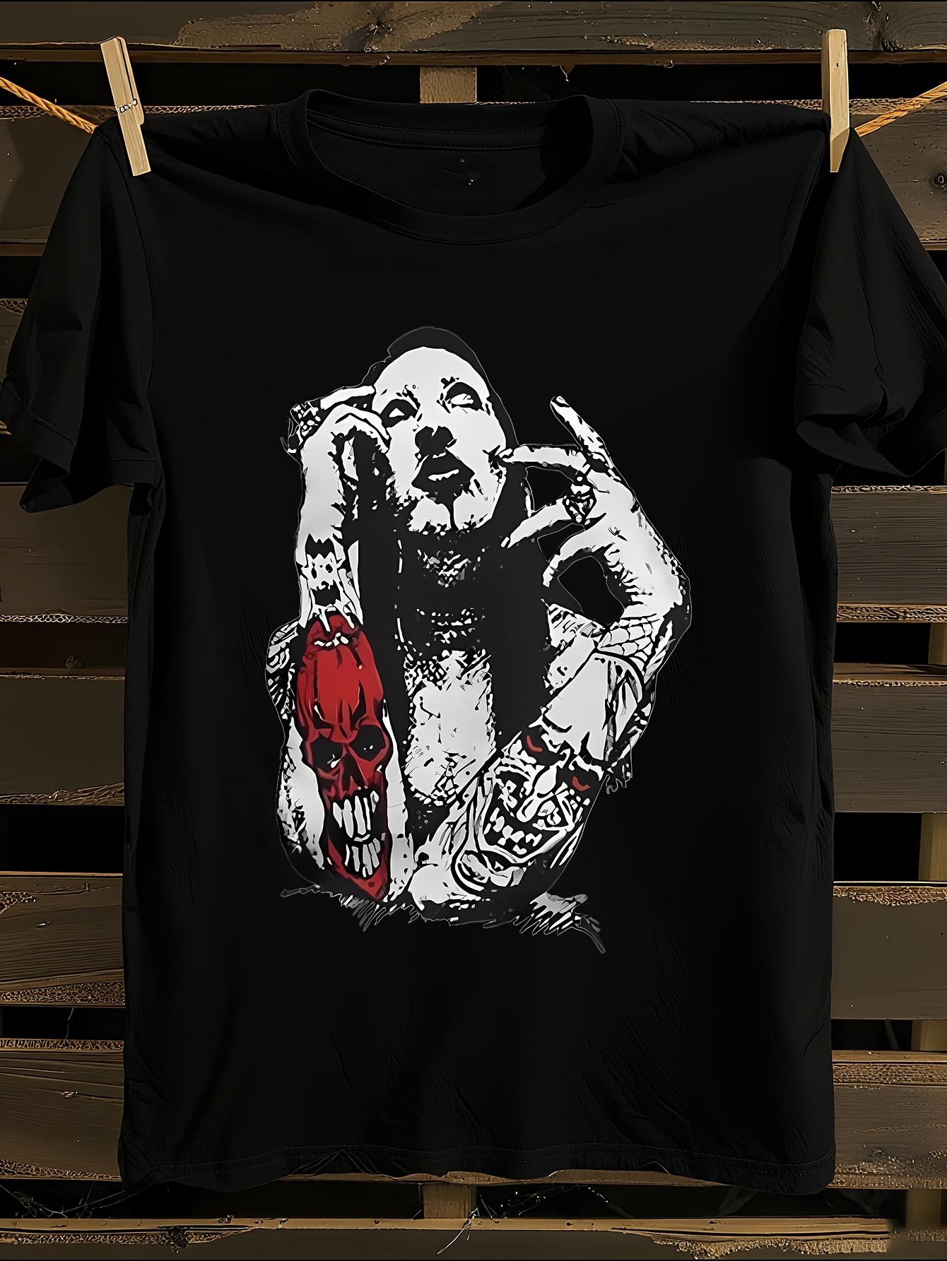 Marilyn Manson Red Devil Logo T-shirt XXXXL