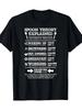 Men's Spoon Theory Explained Chronic Illness Awareness T-Shirt - 180gsm Soft Round Neck Short Sleeve, Fibromyalgia & ME/CFS Support, Educational Spoon