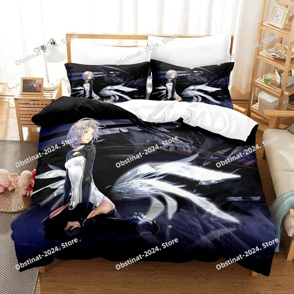 Beatless Bedding Set Single Twin Full Queen King Size Bed Set Adult Kid Bedroom Duvet Cover Sets 3D Printing Anime Bed Sheet Set