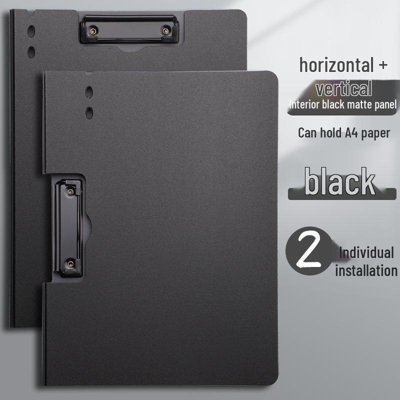 A4 Multifunctional Meeting Folder Blackboard Pad - Office & Student Supplies