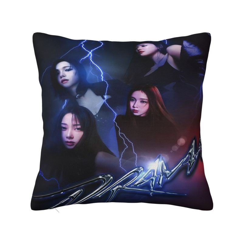 Custom Kpop A-Aespas Girls Karina Winter Giselle Ningning Pillow Case Sofa Luxury Cushion Cover Car Pillowcase