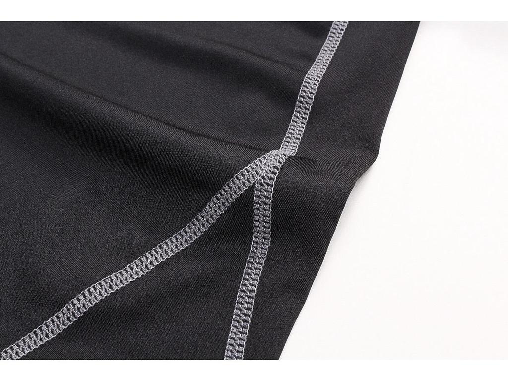 Męski Zestaw Fitnessowy i Biegowy Szybkoschnący 5-częściowy: Oddychający strój do jogi i na siłownię z długim rękawem