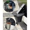 Upgraded Grease Bucket with Lid & 12-Pack Liners - Modified Traeger Accessories, Drip Bucket for Traeger, Pit Boss, Z Grills, Recteq, and More,