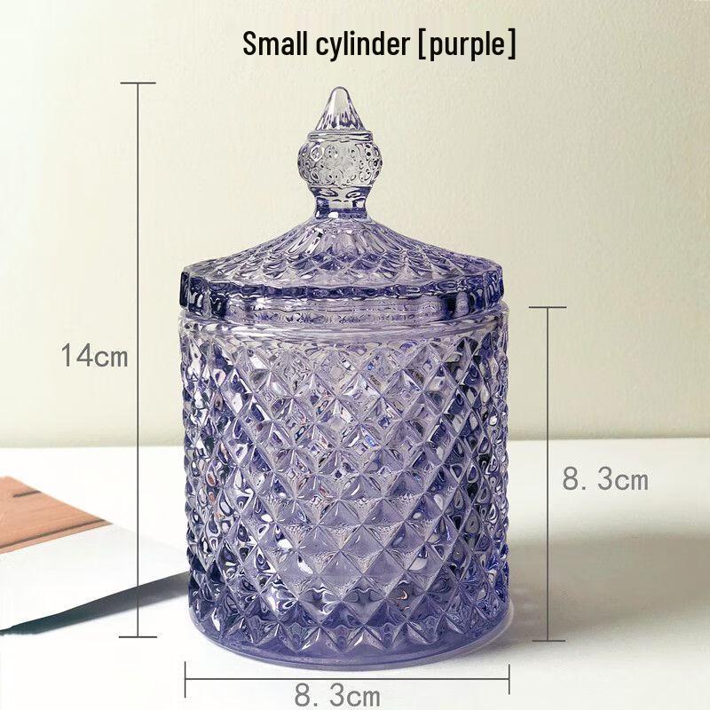 Crystal Glass Storage Jar