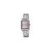 Casio Standard Analogue Ladies Watch LTP-V007D-4E Silver Stainless Steel Case 30m Water Resistant