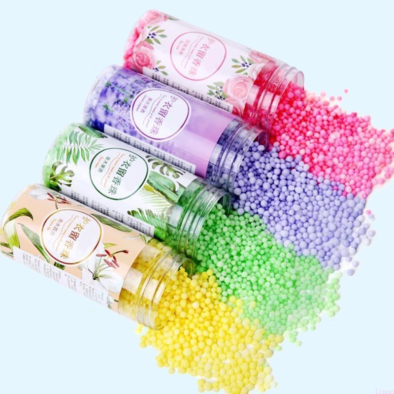 Laundry Beads 100/200g Bottle Lavender Rose Essential Sweat Removing Agent for Women Teenager Girls Man Scent Accessory