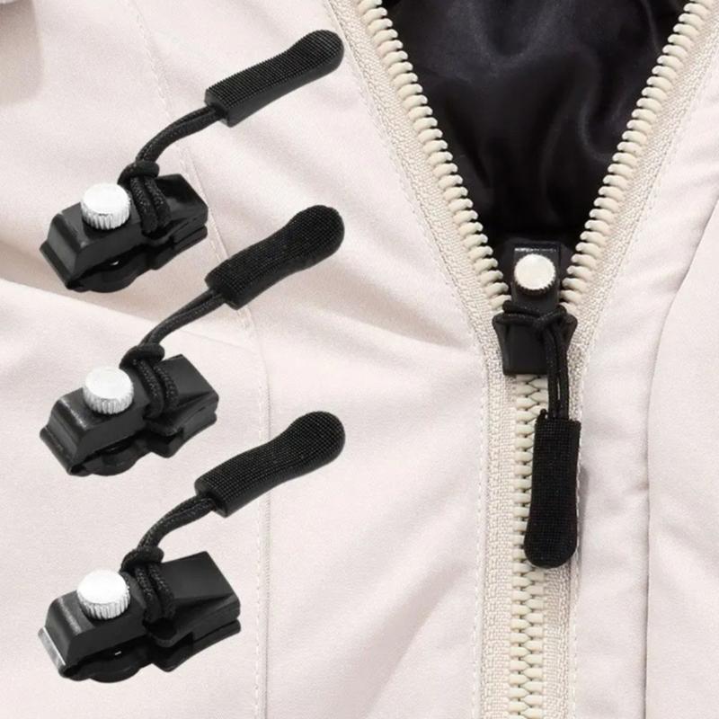 3 Pcs Zips Repair Set Zippers Replacement Set Three Size Zippers Repair Kits Easy To Install for Jackets Suitcase