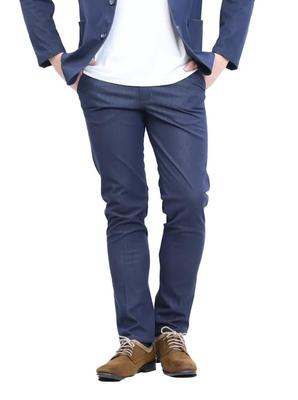 Slacks Dennis Laair Denim Pants Stretch Business EDB101 Indigo Blue XL Men's