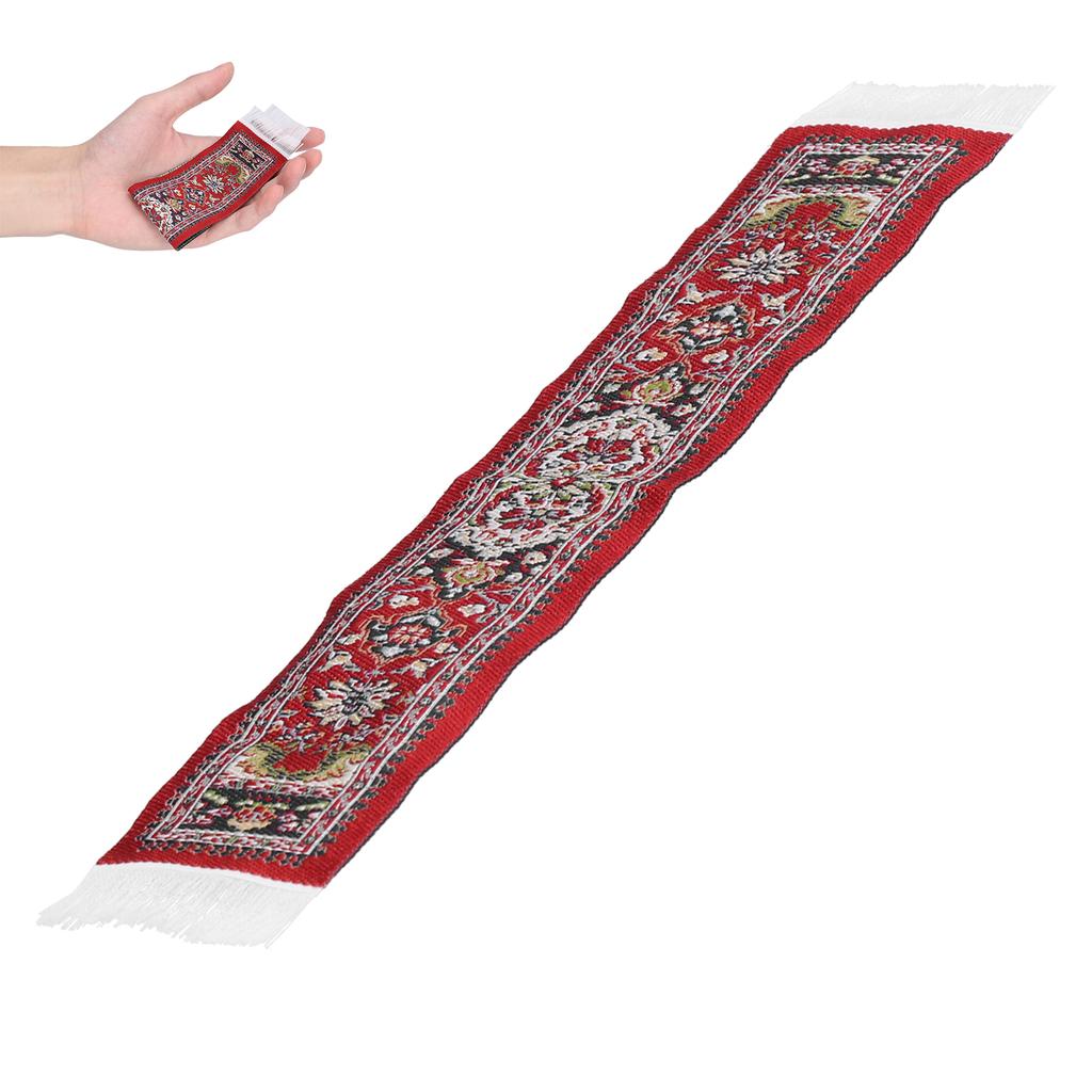 1:12 Dollhouse Woven Carpet Miniature Rug Doll House Decoration Children Gift Accessories#3
