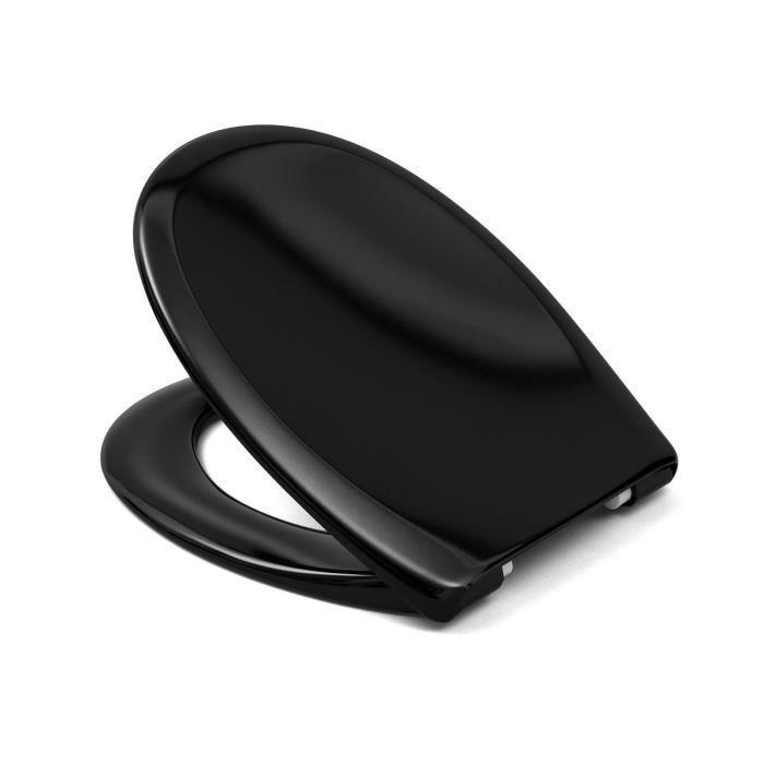 Buy Cedo Toilet Seat Kapalua Beach Black 46x38.3x4.9cm 532577 at