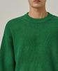ANALOG MOOD Semi-Overfit Hazzi Daily Round Knit (Green)