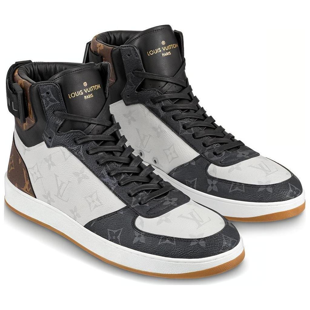 Louis Vuitton Rivoli Sneaker Boots 'Patched White Monogram' 1A44VR