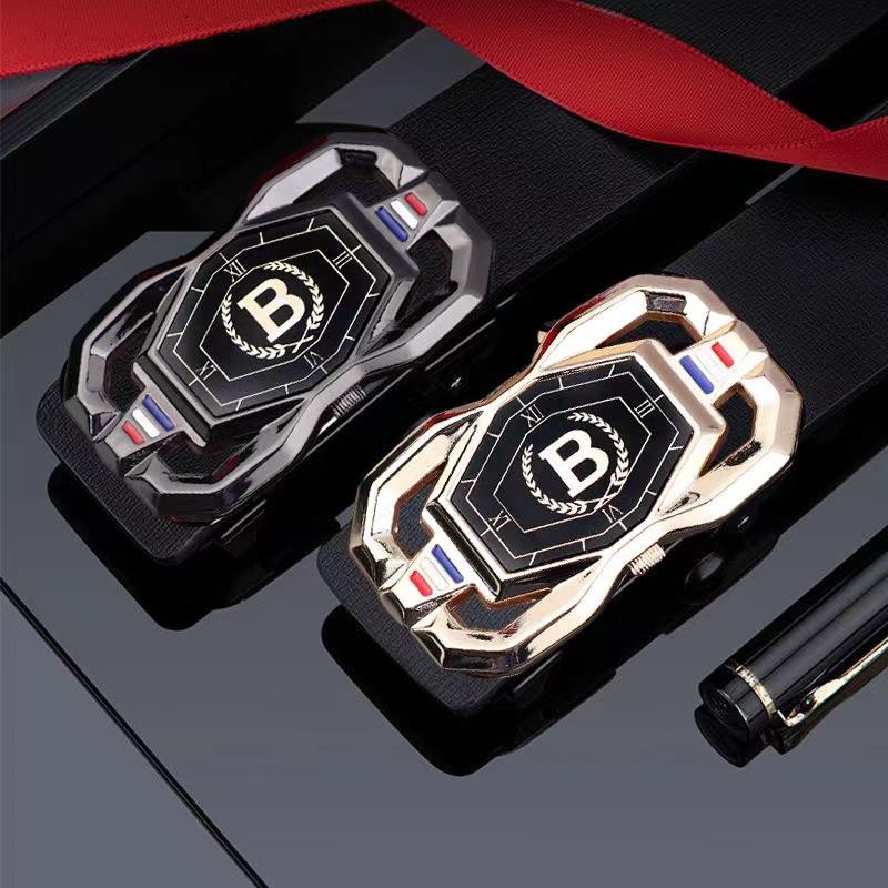 Internet Men'S Toothless Automatic Buckle Belt Casual Pants Belt Plenty