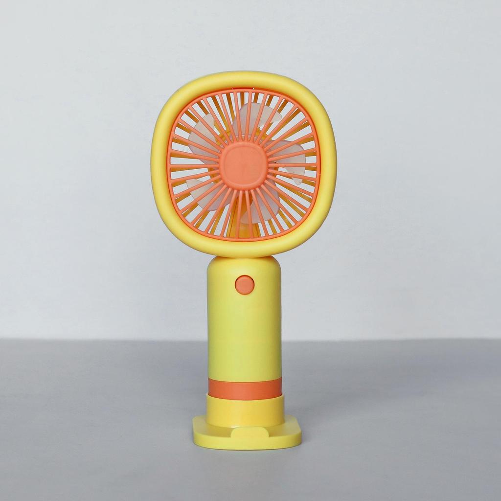 Handheld Mini Fan with Phone Holder & USB Charging
