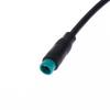 Black Ebike Accessories Optional Cable Base Connector Waterproof Connector 2/3/4/5/6Pin Cable Display Pin