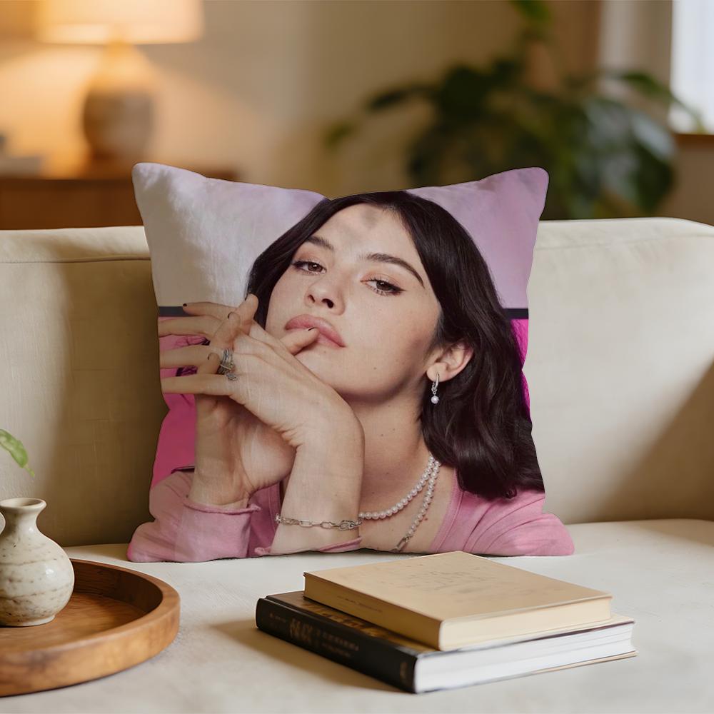 Singer GGracie Abrams Cushion Cover Short plush pillowcase for bed sofa carwashable