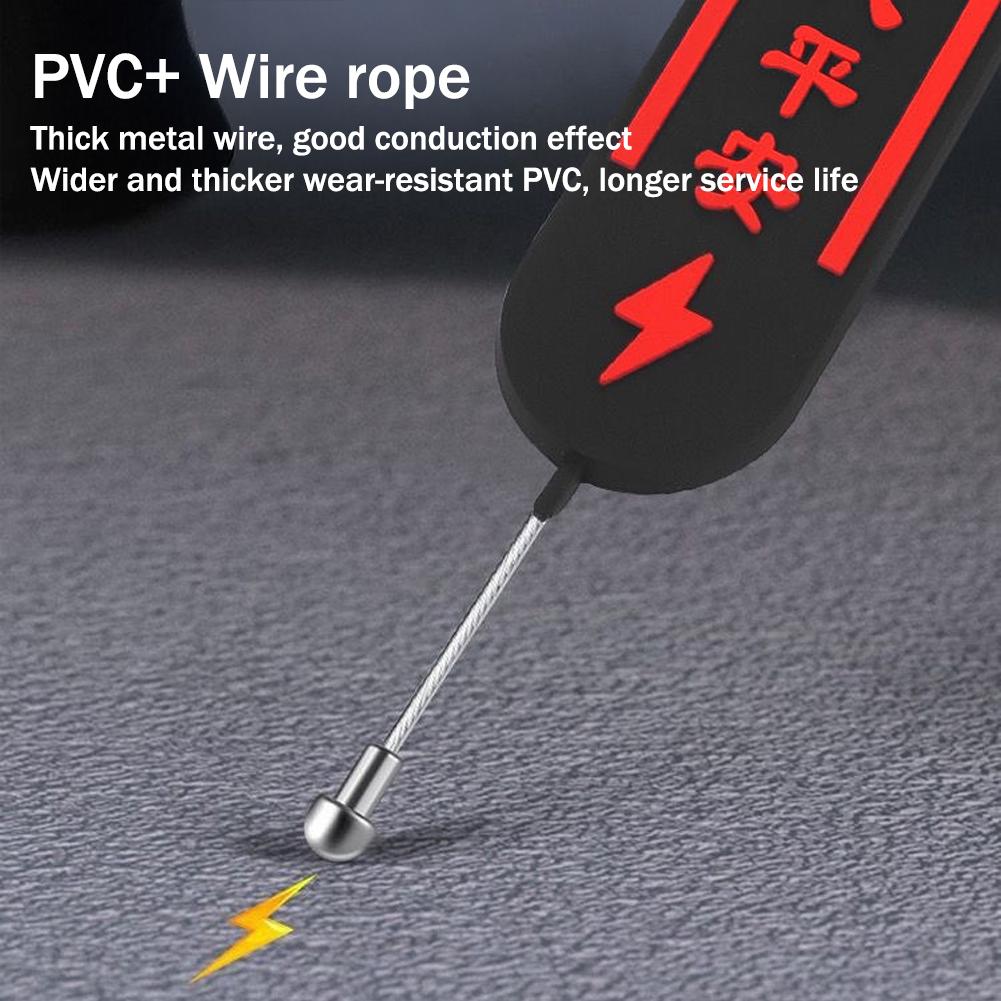 Bil Antistatisk Jordingskabel Belte Antistatisk Fleksstripe Slitesterk Biler Statisk For Automobil Auto Kjøretøy