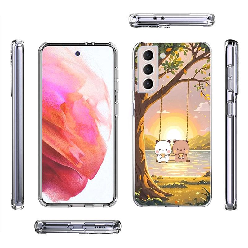Cute BuBu DuDu Phone Case For Samsung A16 A26 A36 A56 A17 A15 A25 A35 A55 A14 A24 A34 A54 A04S A05S Galaxy Note 20 10 9 8 A9 A8