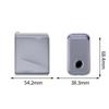 Clear Protective Charger Cover Portable Charger Shell for Anker Prime Charger 160W 3-Port Storage