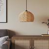 VidaXL Ceiling Lamp Shade Ø36x26 Cm Iron and Paper 364363