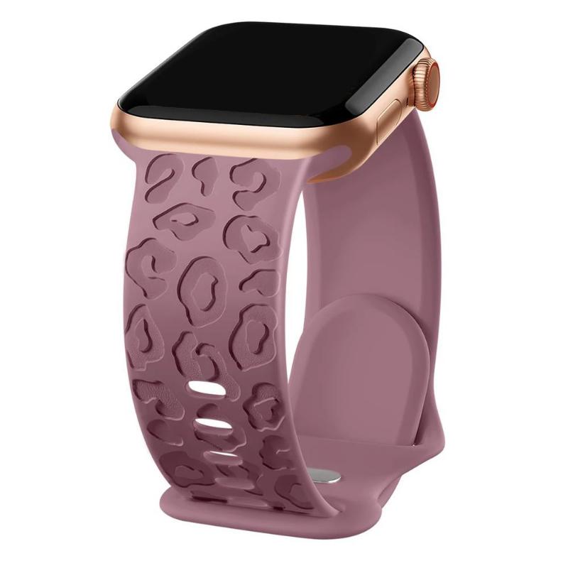 Band for Apple Watch Strap 44mm 40mm 49mm 45mm 41mm 46mm 42mm Correa Engraved Bracelet Iwatch Series 11 Se 3 6 7 8 9 Ultra 2 10