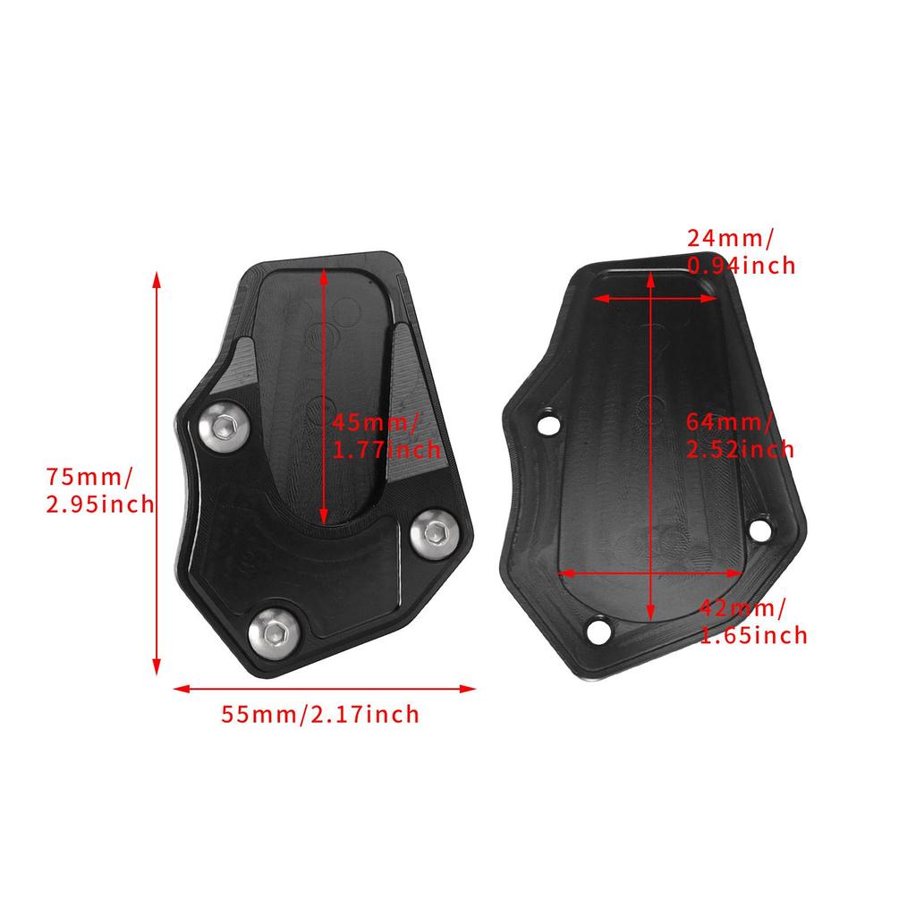 Suzuki Motorcycle Side Stand Pad - Youjia Dolphin Accessories