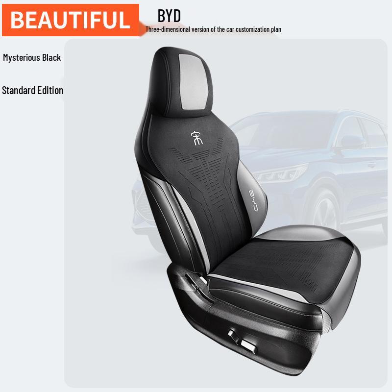 ZFL Sports Leather Seat Cushion Cover for BYD Song PLUS - All-Season Comfort