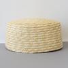 100% Natural Straw Flat Pillbox Hat Berets Women Vintage Raffia Fedoras Summer Party Charming Wedding Party Medicine Boater Hat