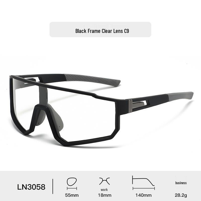 Men's Polarized Sports Glasses: Windproof, Sandproof Goggles for Outdoor Cycling and Mountaineering.