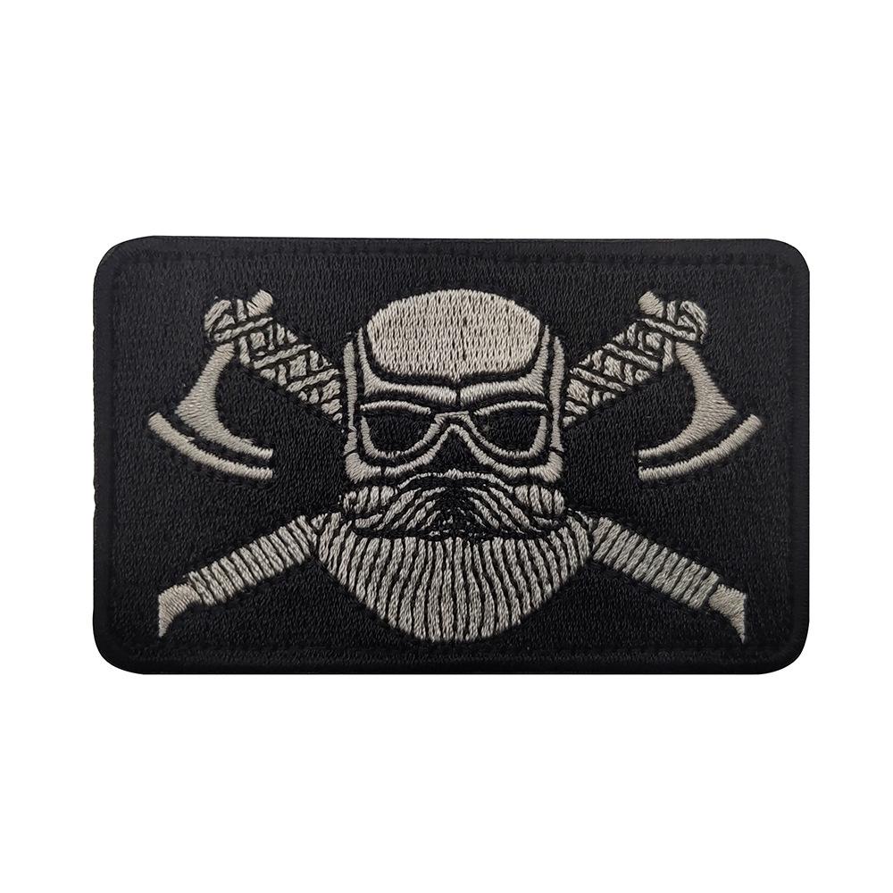 

Viking Battle Axe Morale Patch - White/Gray/Yellow