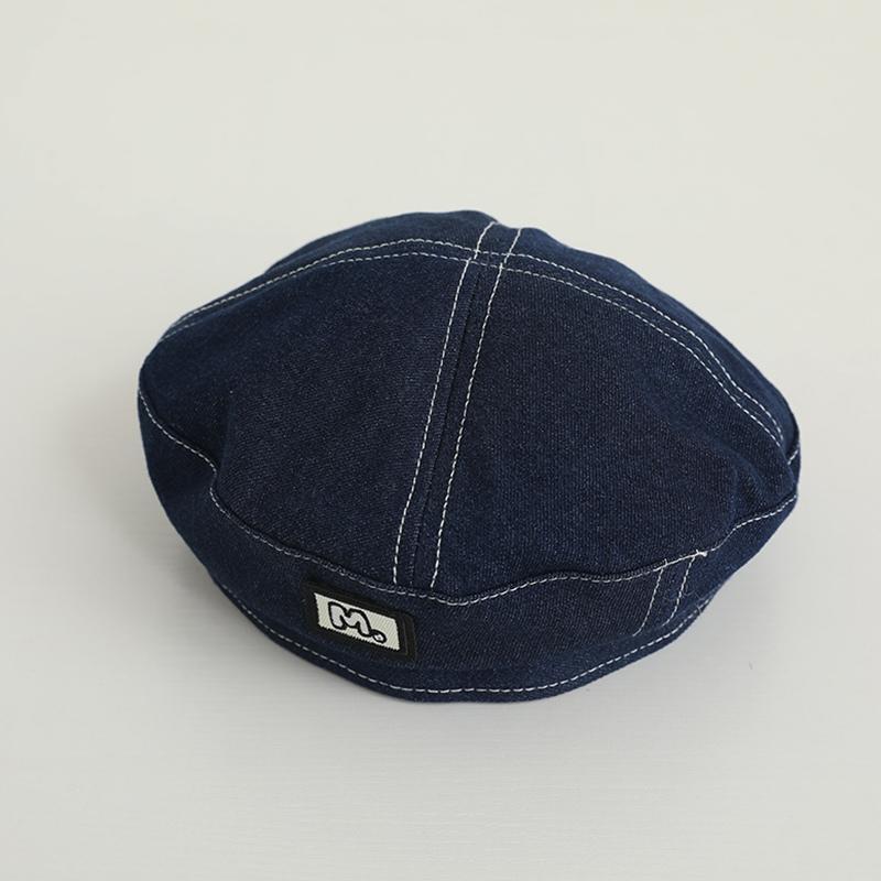 

Детская шапка Детская шапка художника Купольная шапка Детские шапки художника темно-синий